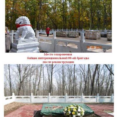 Место захоронения бойцов 88 бригады