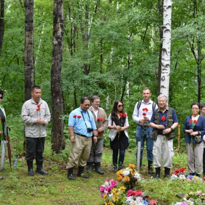  Встреча китайских ученых в с. Вятское 2014 год