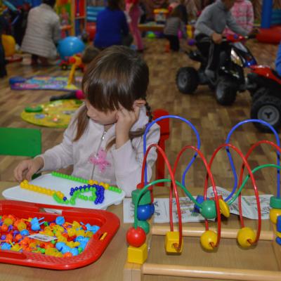 Открытие детской игровой комнаты Непоседа